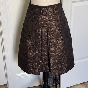 Ann Taylor skirt with rose gold accent